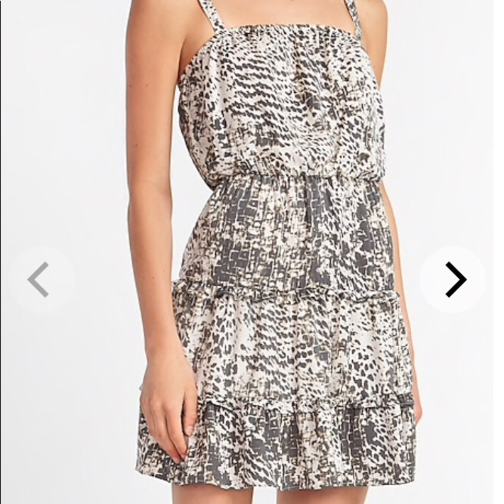 NWT Express animal print dress size XS